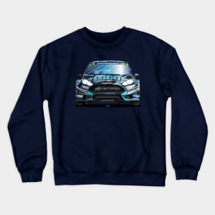 Ford Fiesta WRX Rallycross - Janis Baumanis Crewneck Sweatshirt